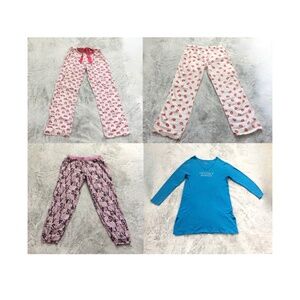 LOT of 3 VICTORIA’S SECRET Pajama/Lounge Pants PLUS FREE VS Sleep Shirt